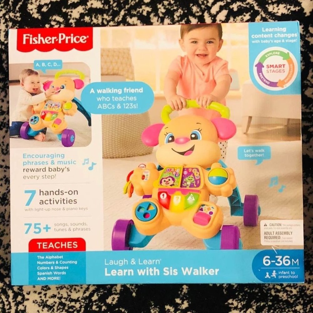 New fisher price walker